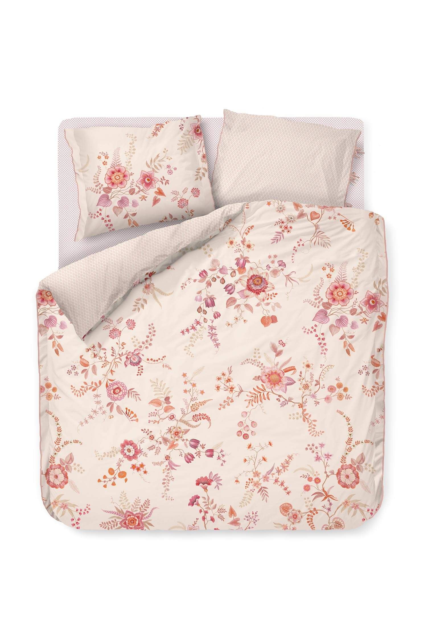 Duvet Cover Set Everbloom Light Pink