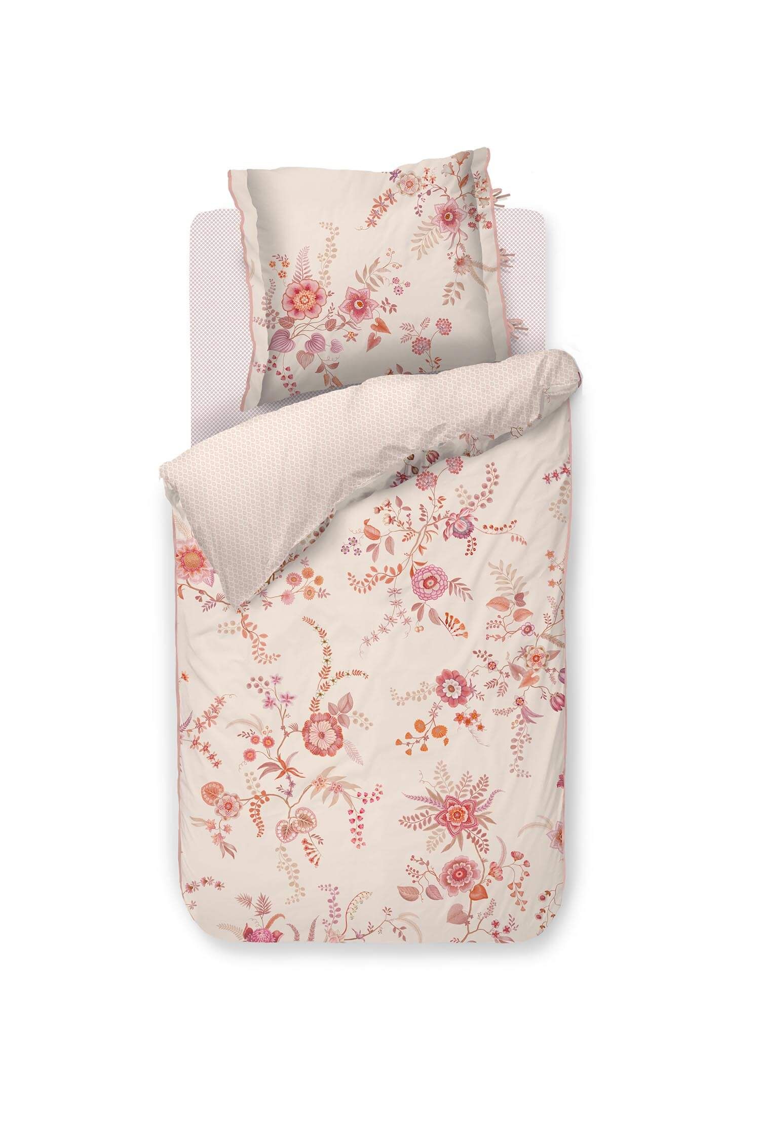 Duvet Cover Set Everbloom Light Pink