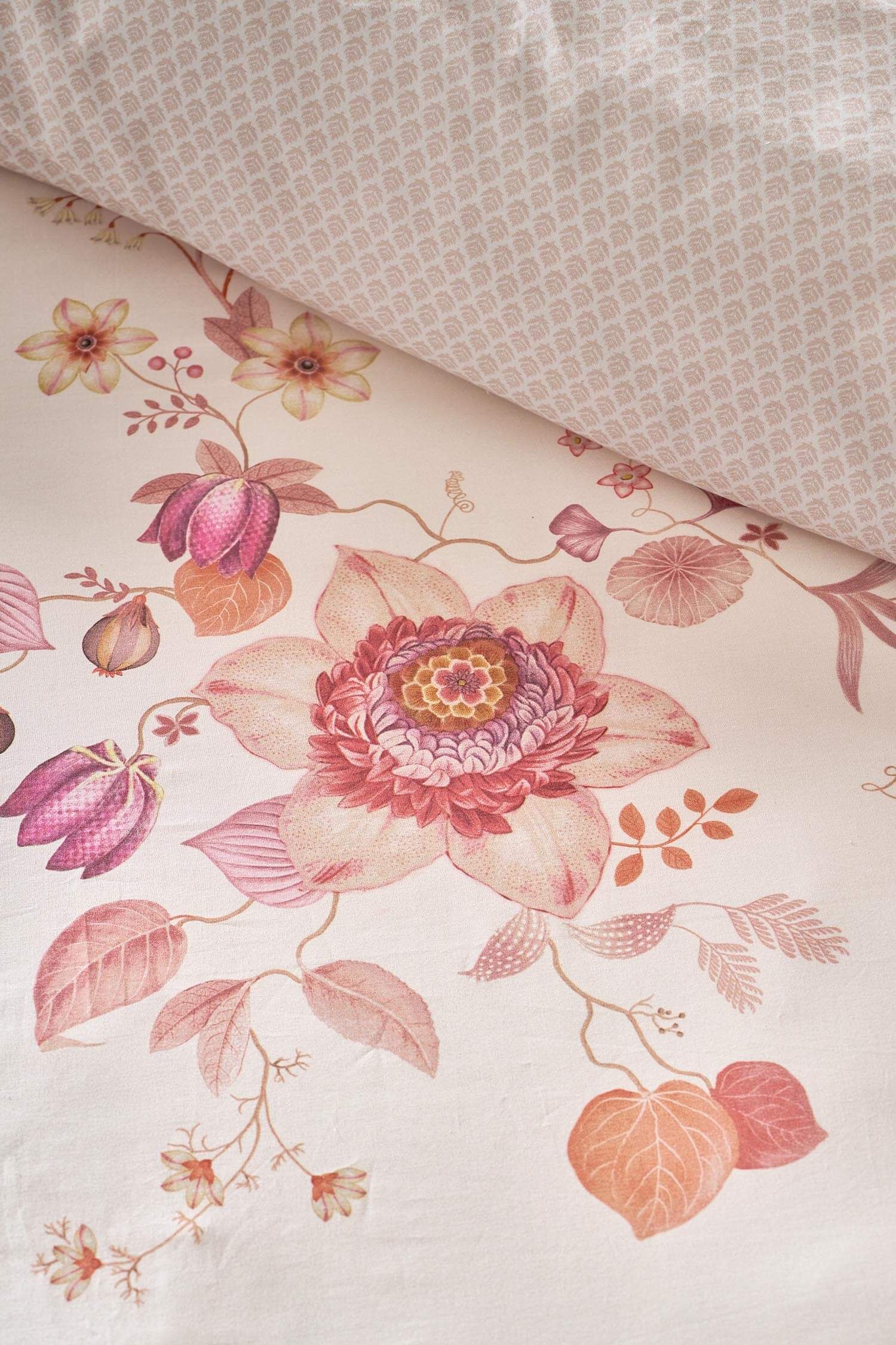 Duvet Cover Set Everbloom Light Pink