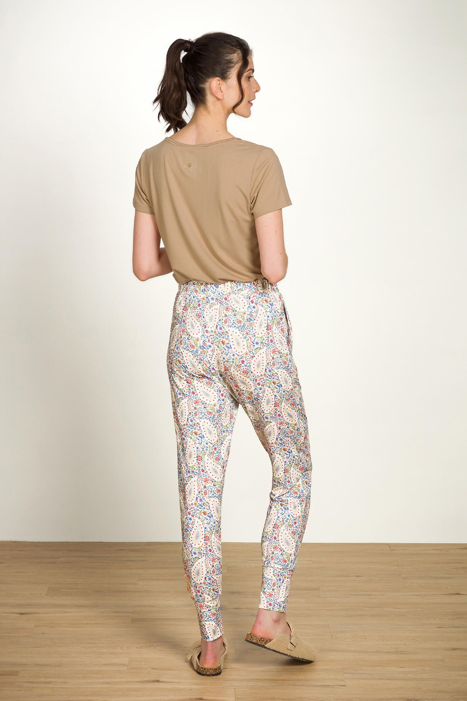 Bobien Long Trousers Kairi Bloom Blue