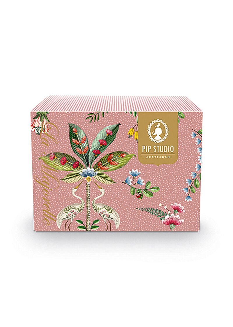 Set/2 Cups & Saucers La Majorelle Pink