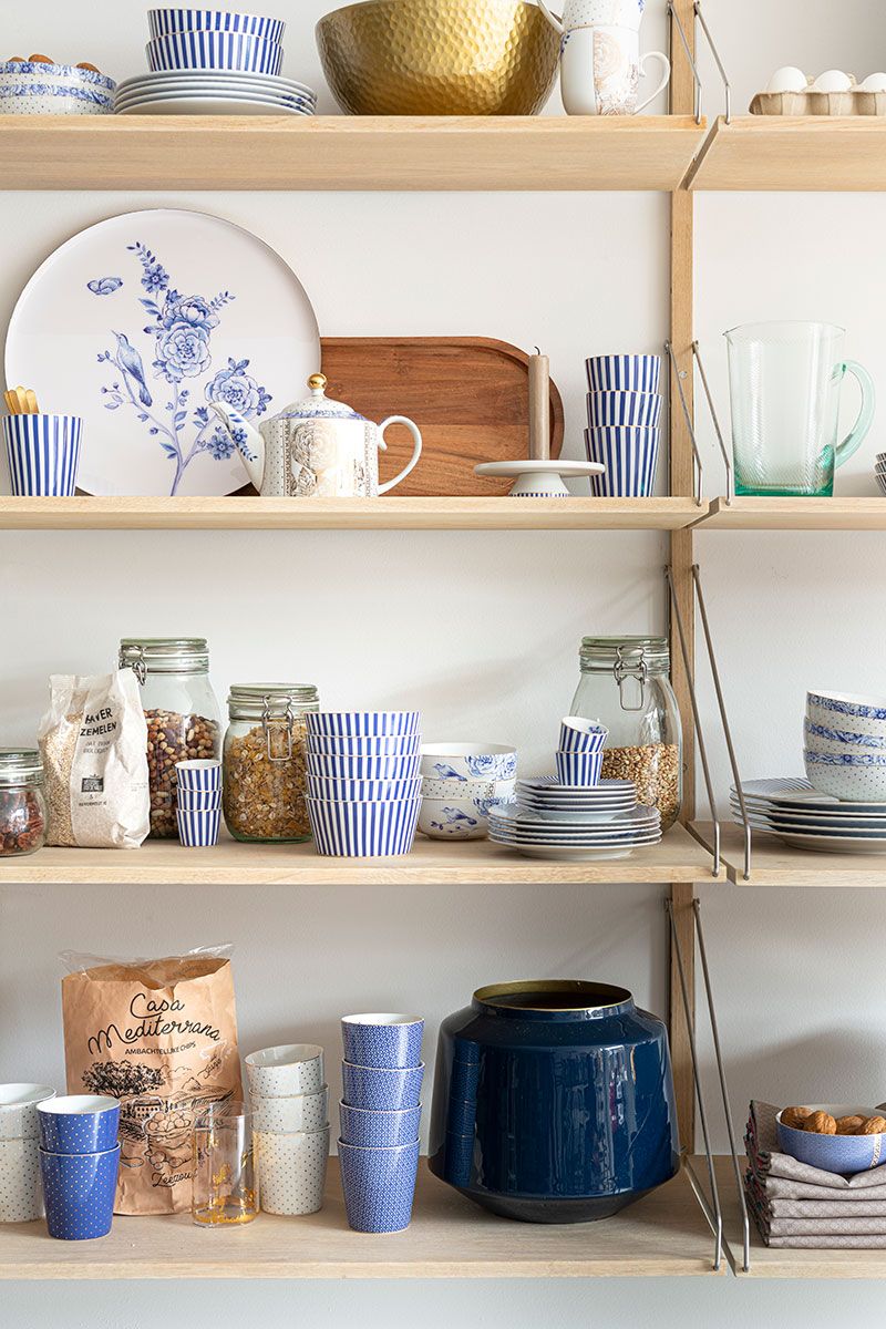 Plate Royal Stripes Blue 17cm