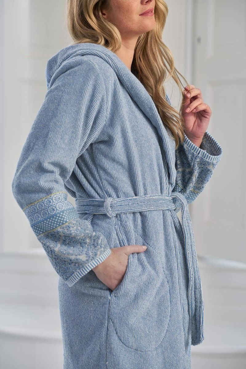 Bathrobe Soft Zellige Blue/Grey