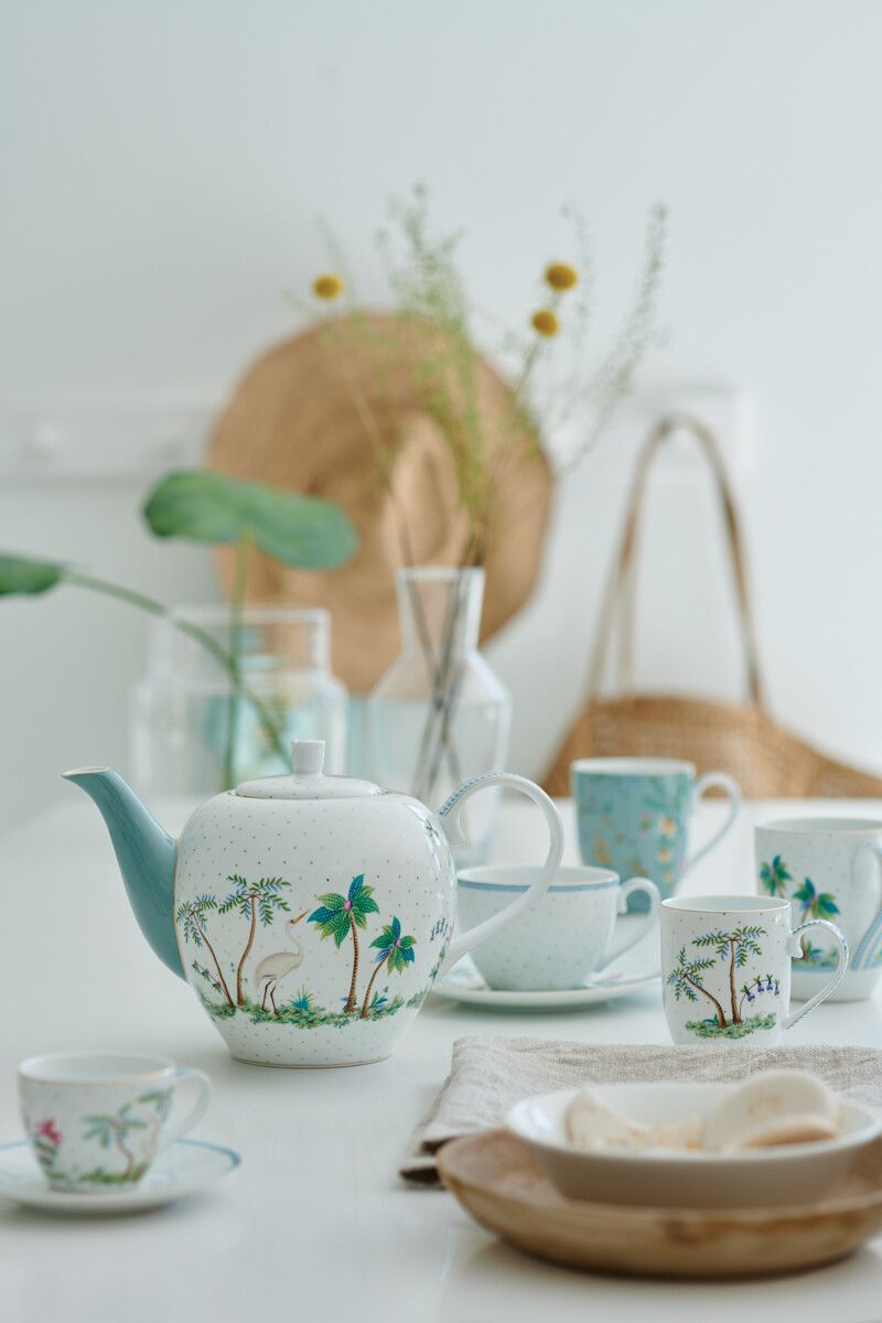 Tea Pot Large Jolie Dots Gold
