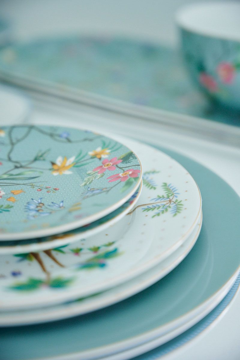 Petit Four Jolie Flowers Blue 12cm