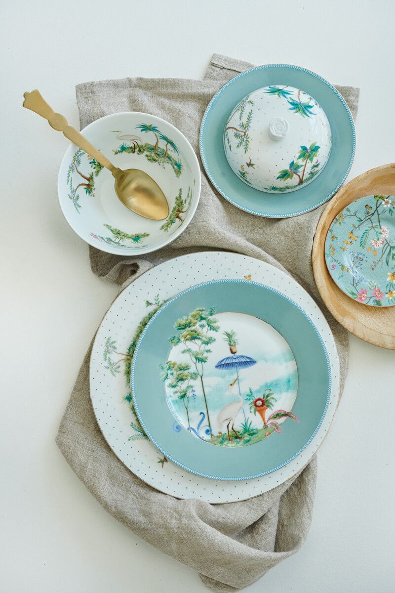 Plate Jolie Blue 21cm