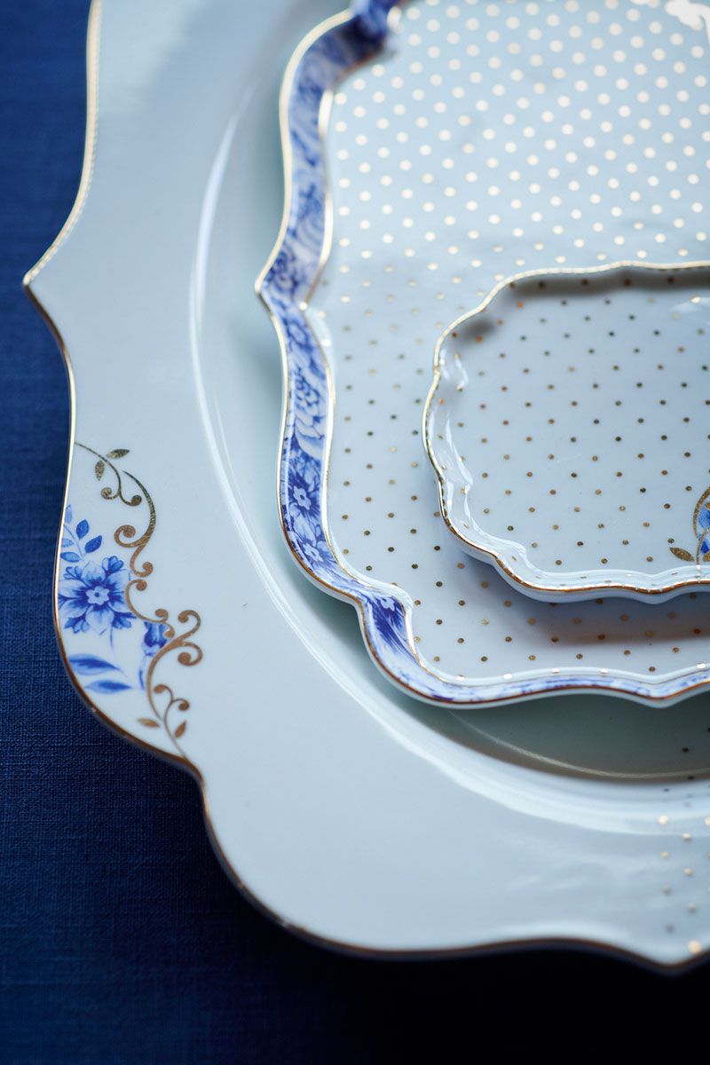 Tray Royal White 26x18cm