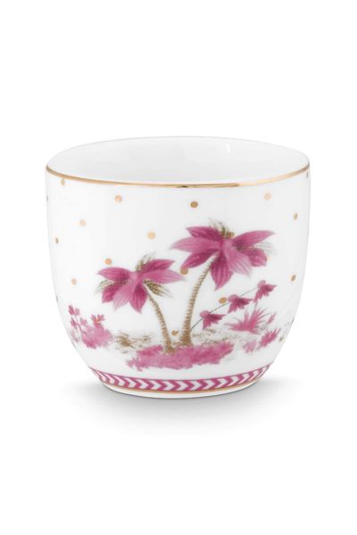 Egg Cup Jolie Dots Gold Pink