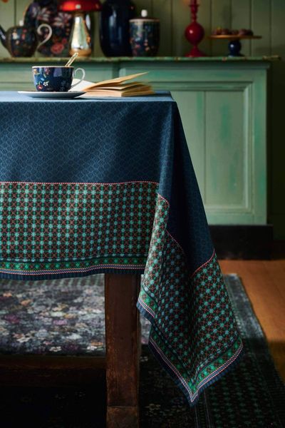 Table Cloth Berry Blues Blue