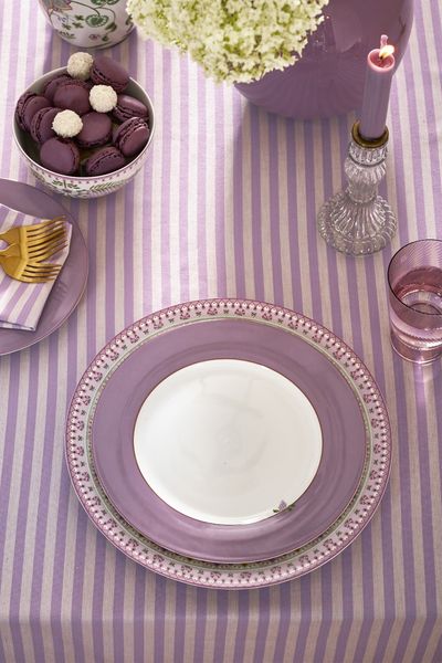 Plate Lily&Lotus Uni Lilac 26.5cm