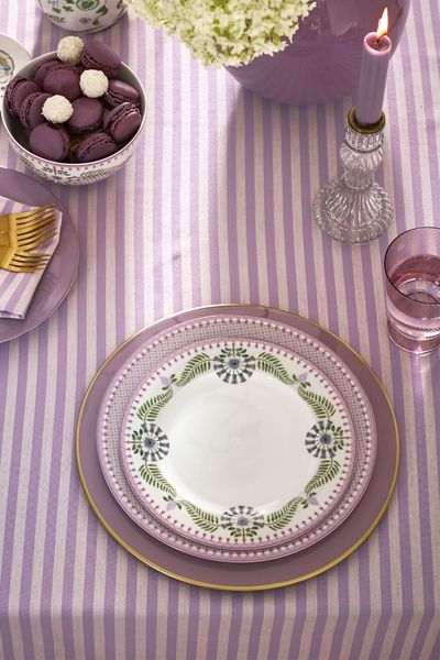 Plate Lily&Lotus Off White 23cm
