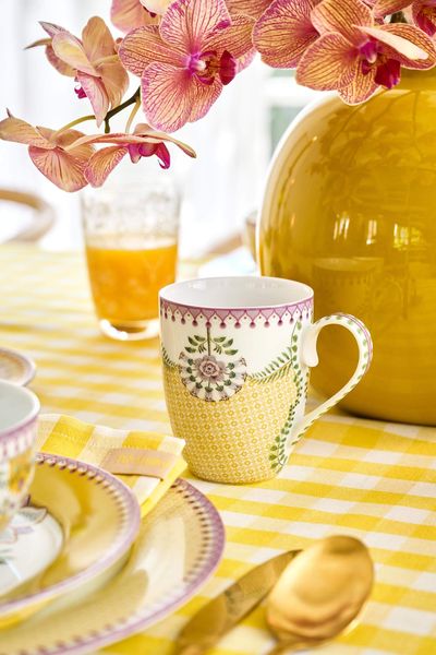 Mug Lily&Lotus Tiles Yellow 350ml