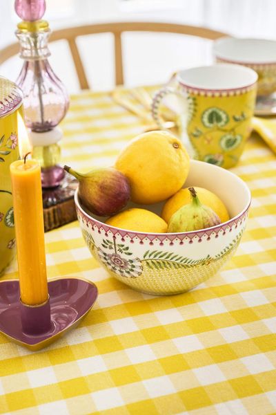 Bowl Lily&Lotus Tiles Yellow 15cm