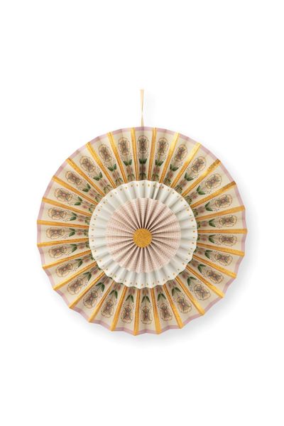 Rosette Paper Lilac 35cm