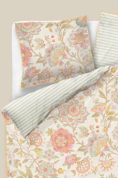 Pillowcase Bombay Bold Off-white