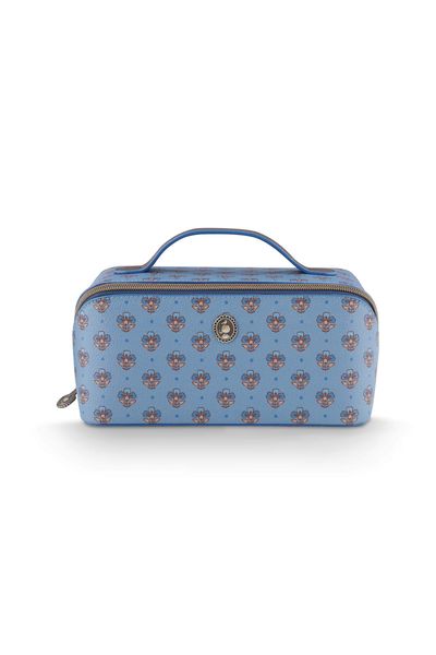 Cosmetic Bag Cyrille Medium Jaipur Flower Blue