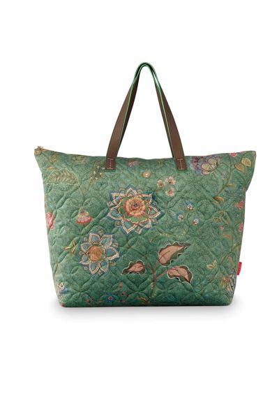 Tote Bag Tilda Large Mumbai Morning Green
