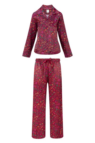 Set/2 Faye & Bente Flora Bangalore Dark Pink