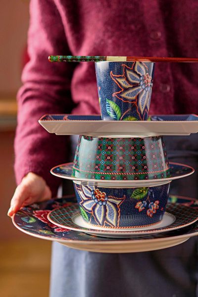 Giftset Mugs Oriental Berry Blues Blue 290ml
