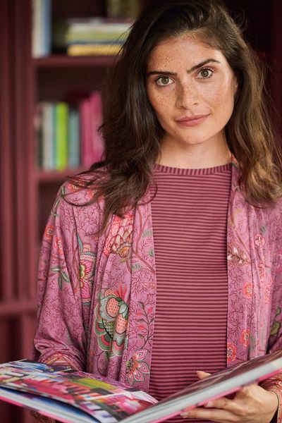 Naomi Kimono Mumbai Morning Pink