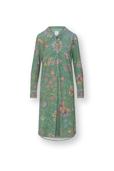 Diogo Long Sleeve Nightdress Mumbai Morning Green