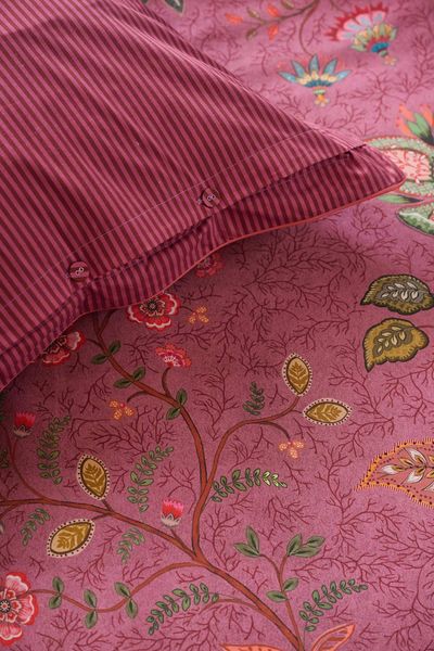Pillowcase Mumbai Evening Dark Pink