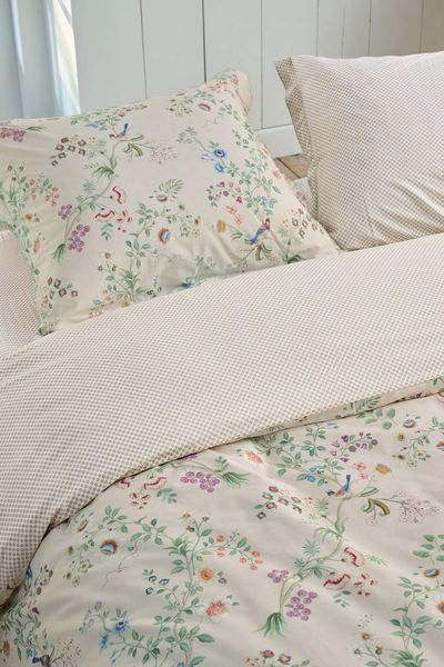 Duvet Cover Set Lotus Lullaby Off-white