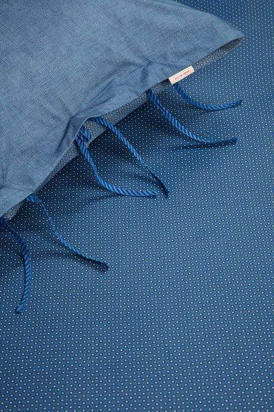 Fitted Sheet Twinkle Star Dark Blue