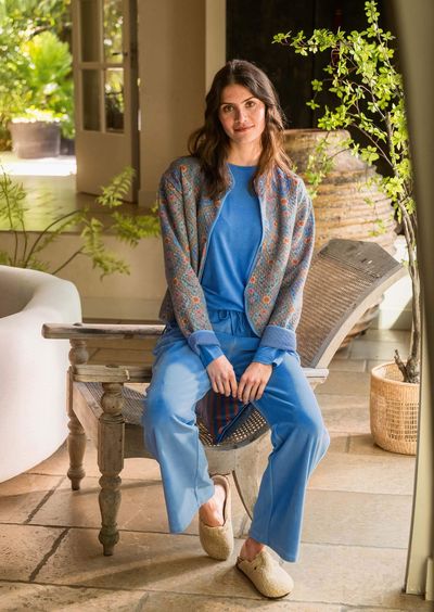 Tom Long Sleeve Top Blue