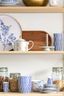Plate Royal Stripes Blue 17cm