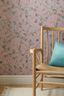Wallpaper Sample Good Nightingale Pink Mauve
