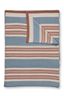 Throw Bonsoir Combistripe Blue