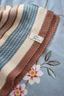 Throw Bonsoir Combistripe Blue