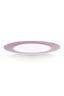 Plate Flower Festival Scallop Red-Light Blue 26.5cm