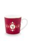 Mug Love Birds Medallion Deer Dark Red 150ml