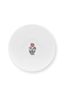 Bowl Flower Festival Scallop Deco Dark Pink 18cm