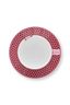 Set/2 Cups & Saucers Flower Festival Dark Pink