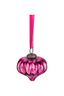 Ornament Glass Pink 7.5cm
