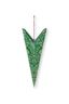 Christmas Star Paper Overall Print Dark Green 110cm