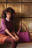 Shoulderbag Filou Large Purple
