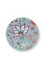 Plate Flower Festival Light Blue 17cm