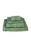Large Bath Towel Jasmin Jacquard Green 70x140cm