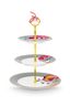 Cake Stand 3/Layers Blooming Tales Fantasy Blue