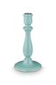 Candle Holder Wood Blue