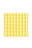 Set/2 Tea Towels Check Yellow