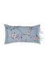 Cushion Bamboo Blossom Light Blue