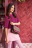 Cross Body Bag Fenna Medium Il Ricamo Red