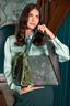 Shoulder Bag Filou Medium Bodhi Flower Green