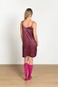 Disa Sleeveless Nightdress Flora Bangalore Dark Pink