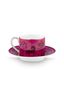 Set/2 Cups & Saucers Pip's Deerest Darling Pink 220ml